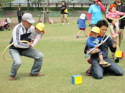 交通ゲームの様子