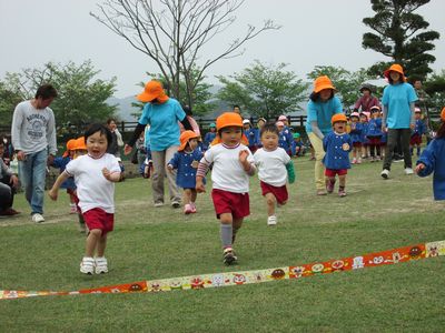 かけっこの様子