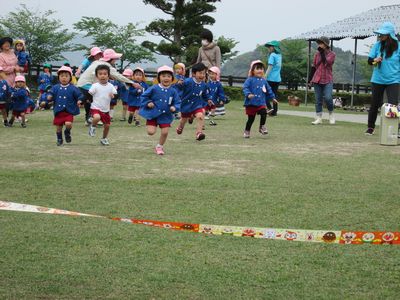 かけっこの様子