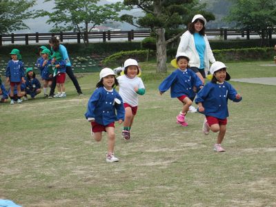 かけっこの様子