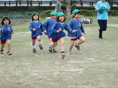 かけっこの様子