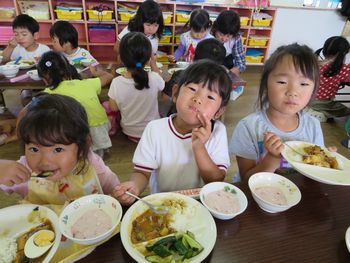 カレー会の様子