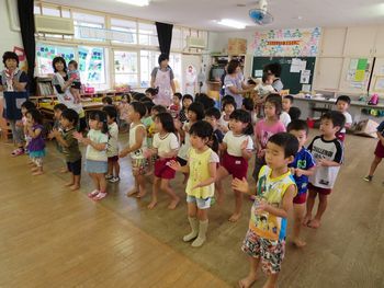 誕生会の様子
