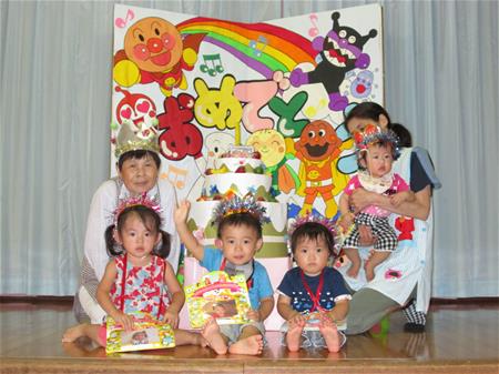 8月生まれの子ども２