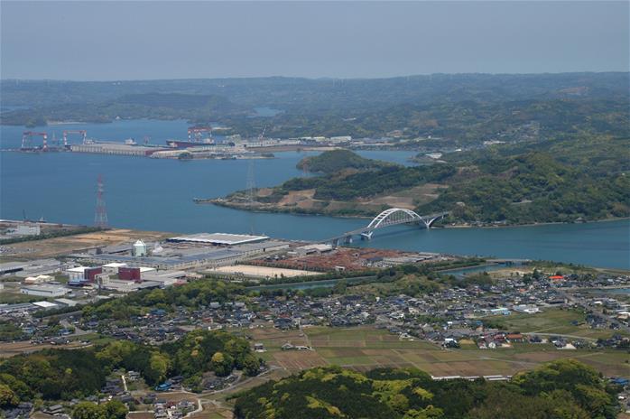 竹の古場公園展望