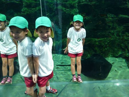 水族館での子ども２