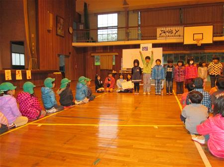 大川小学校あきまつり