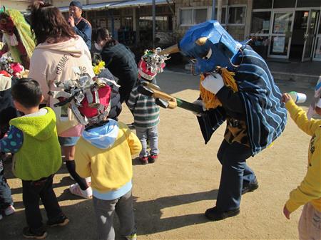 青鬼さんと
