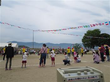 親子ゆうぎの写真