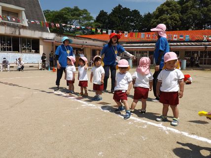 もも組　かけっこ