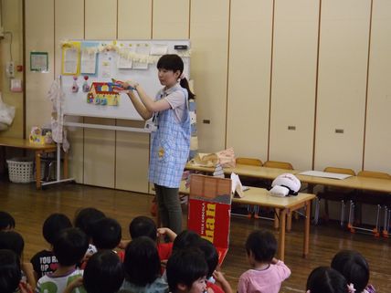 歯磨きも指導