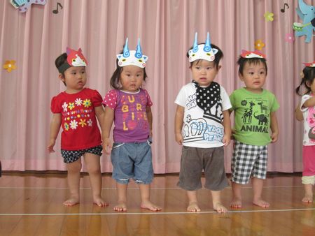 はとぐみさんの出し物