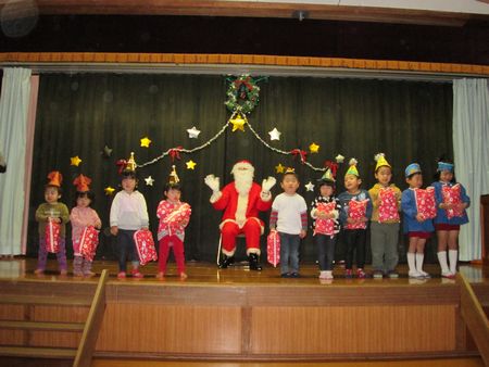 サンタさんと一緒に