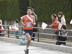 7区の田中選手
