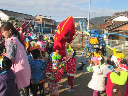 キュートくんと子どもたち