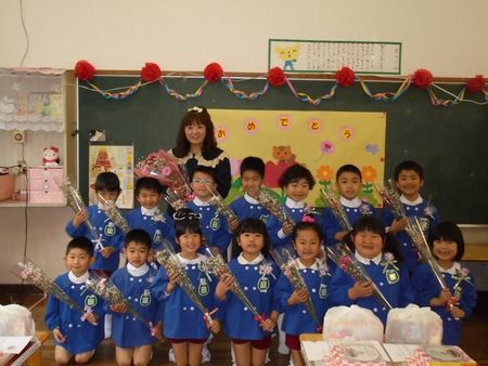 卒園児集合写真