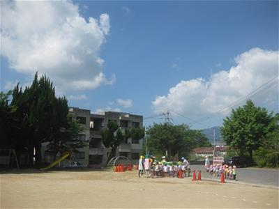 運動会の練習です