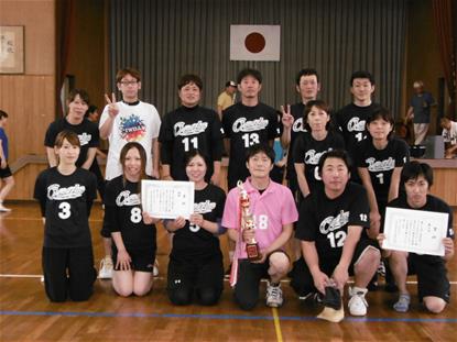 インディアカ優勝の大里