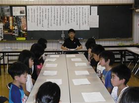 通学塾のようす