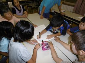 通学塾のようす