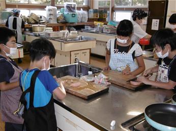 通学塾のようす