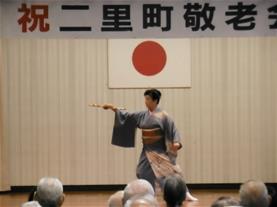 敬老会のようす