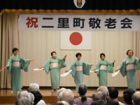 敬老会のようす