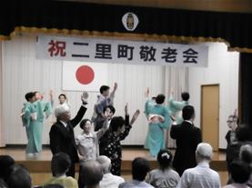 敬老会のようす