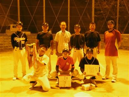 優勝の金武チーム