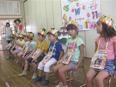 １０月生まれの誕生者さんです