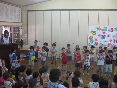 もも組さんの発表です
