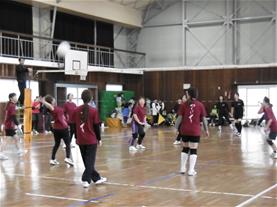 秋のスポーツ大会のようす