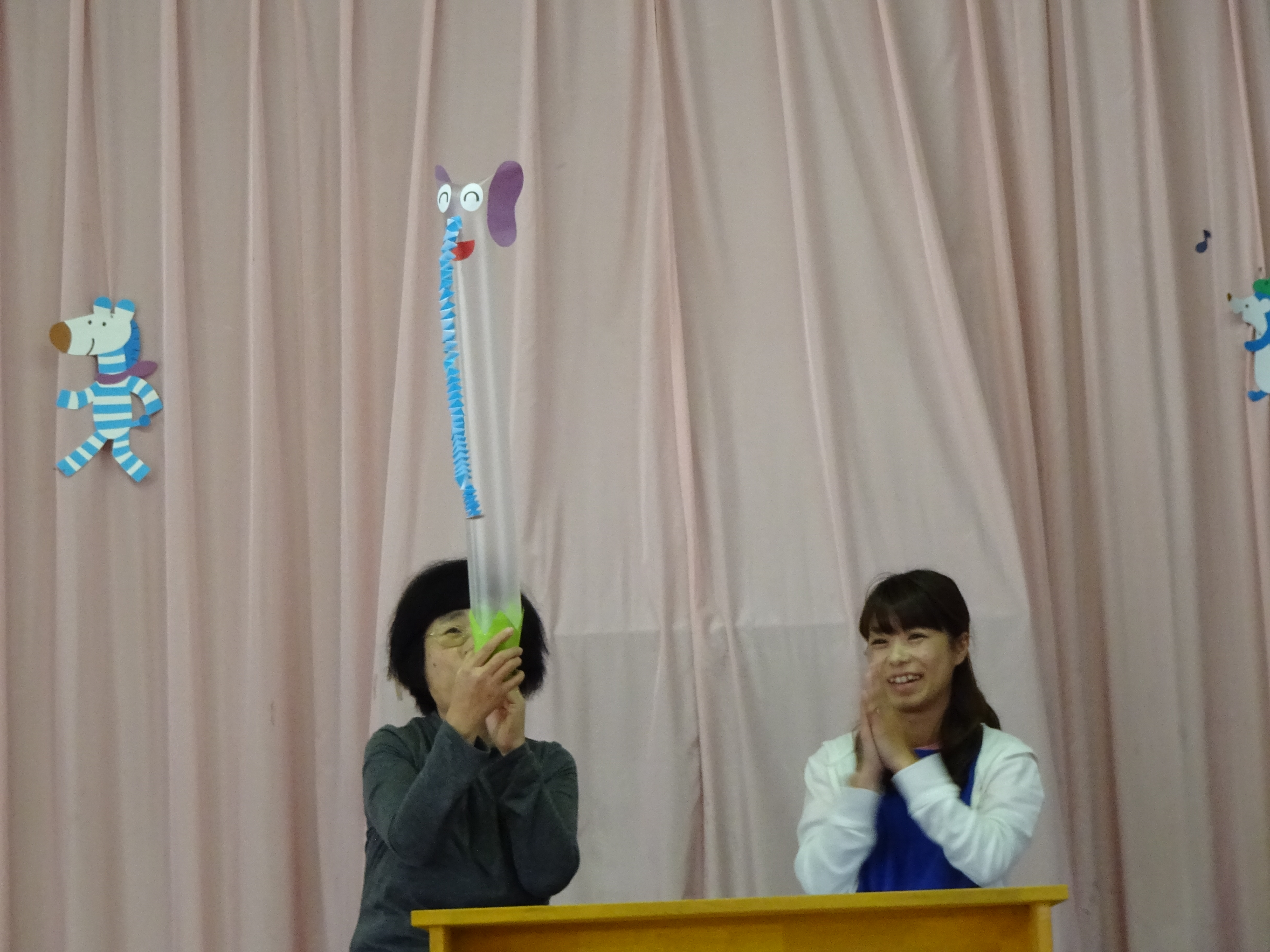 何が出てるかな？　ゾウ