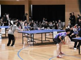 卓球大会のようす