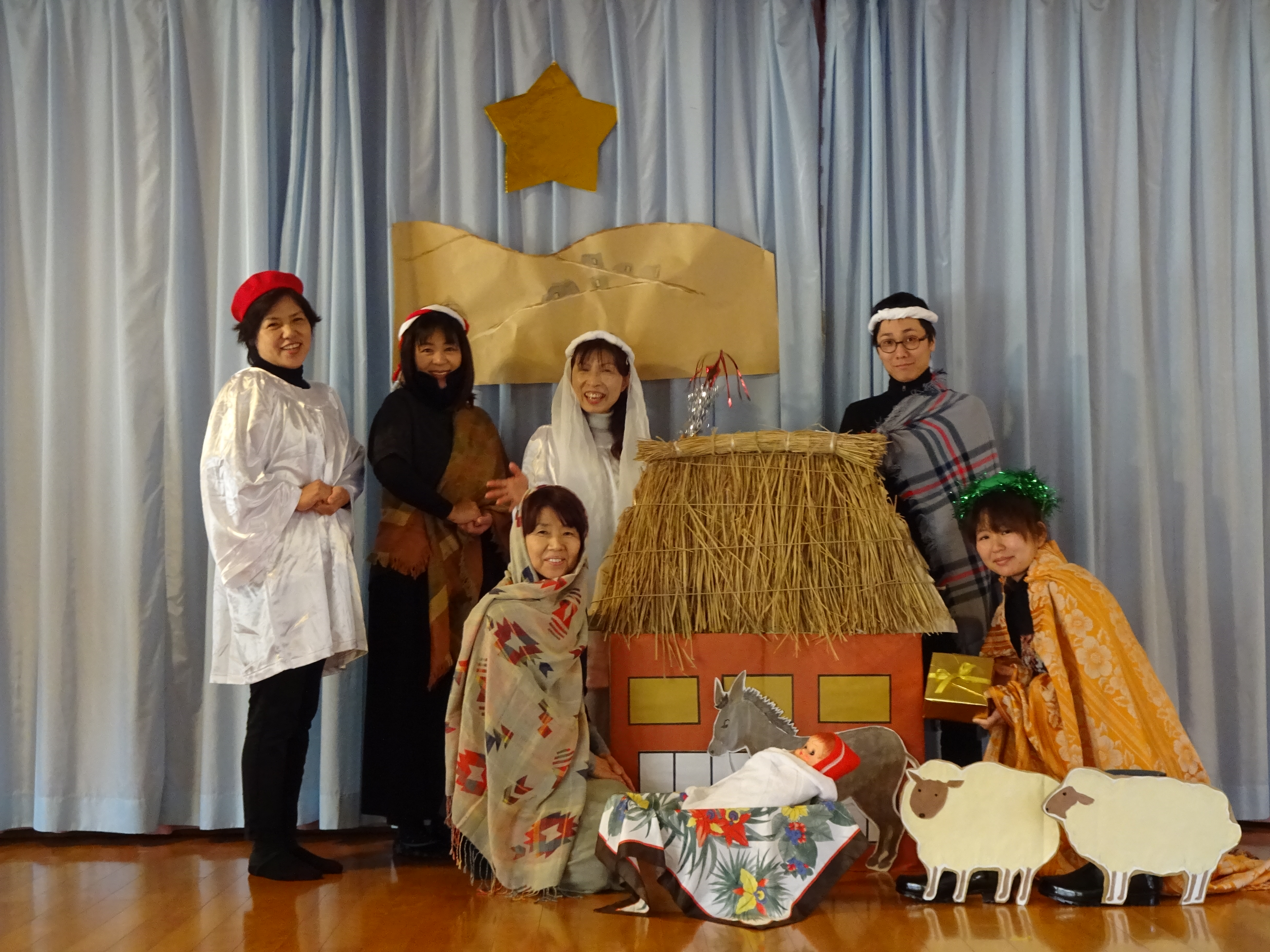 降誕劇　集合写真