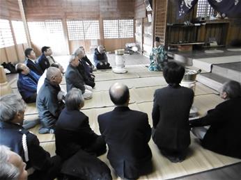 交通安全祈願祭のようす