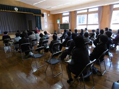 介護予防研修会のようす
