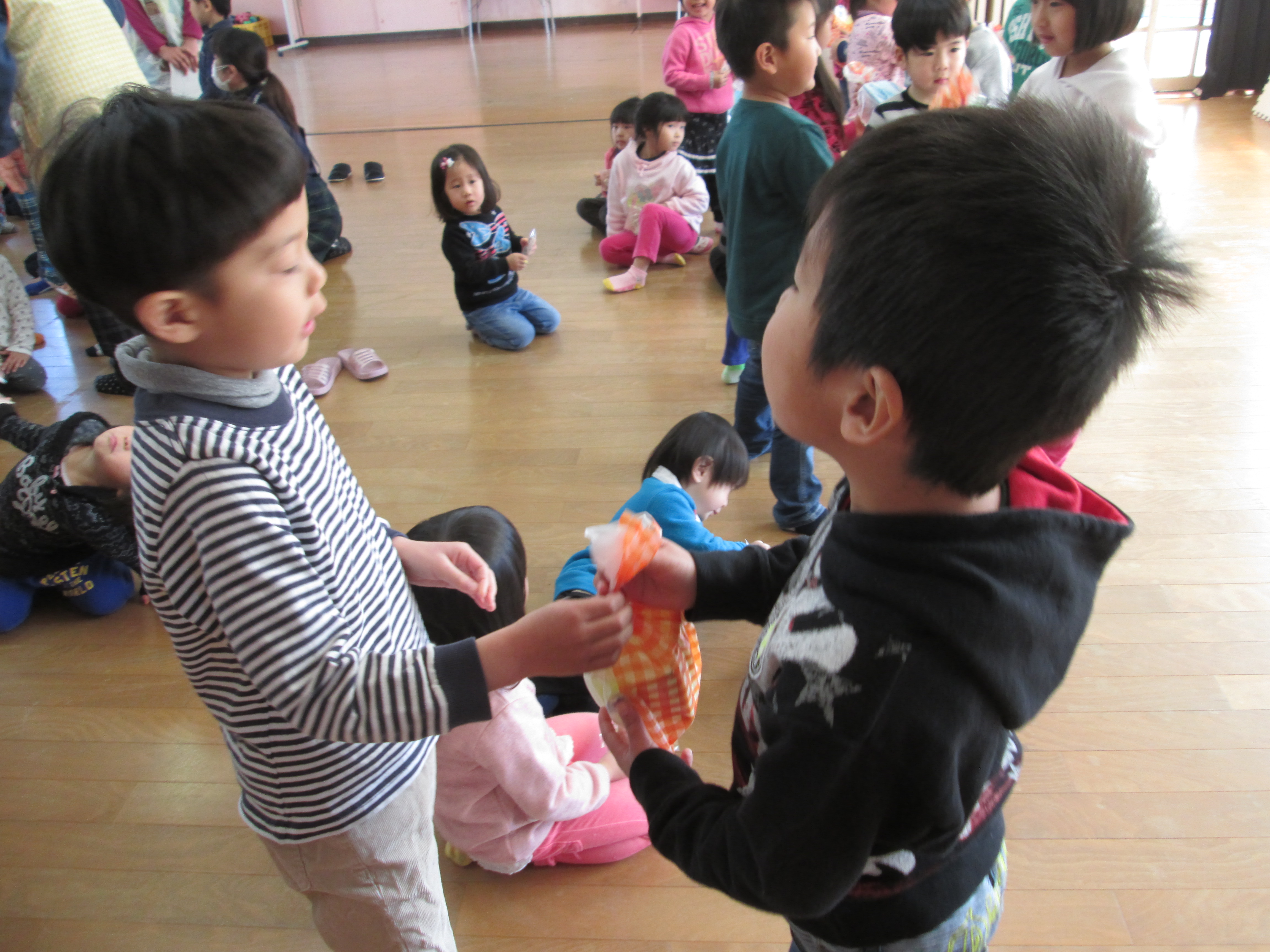 プレゼント渡し