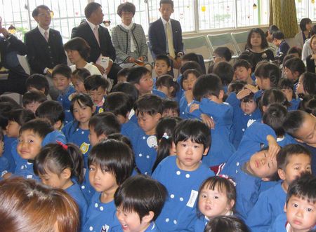 入園式の様子