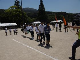 二里町民体育大会のようす
