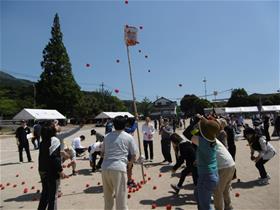 二里町民体育大会のようす