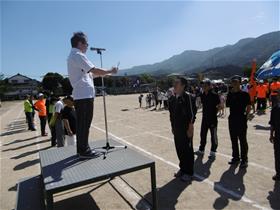 二里町民体育大会のようす