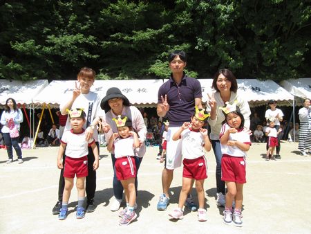 親子遊戯の様子