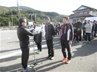 町民駅伝大会のようす