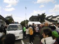 二里町民ふれあいまつりのようす
