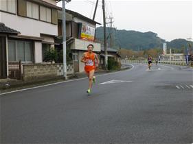 市内一周駅伝競走大会のようす