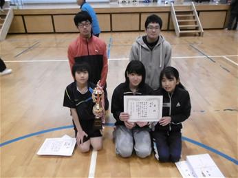 卓球大会のようす