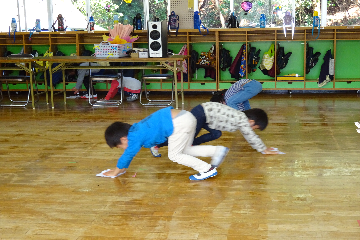 ゆり組掃除