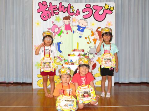 誕生者　まつ・ゆり・もも組