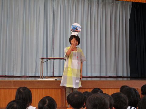 先生　出し物　ペープサート